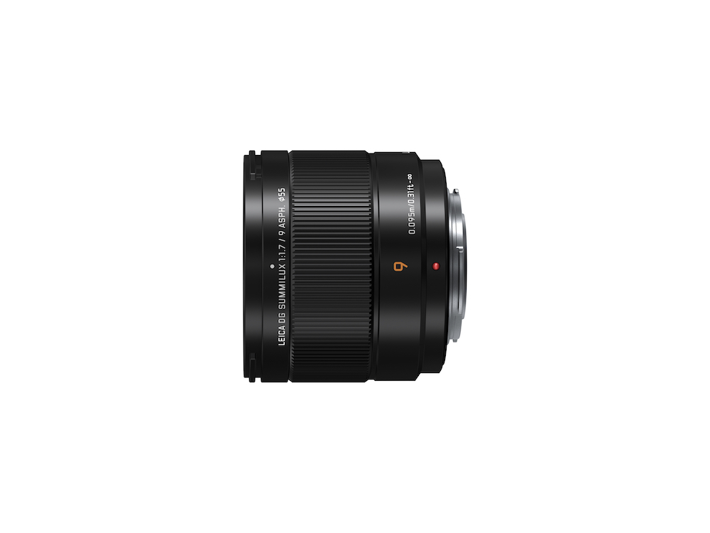 A side view of the new Leica SUMMILUX 9mm F1.7 prime lens