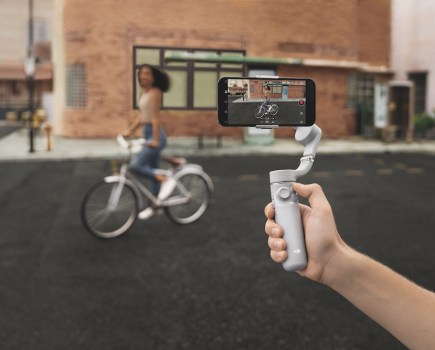 DJI's OM5 will help you to stablise footage shot on a smartphone