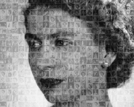 Part of a special National Portrait Gallery photo collage to mark the Queen's Platinum Jubilee