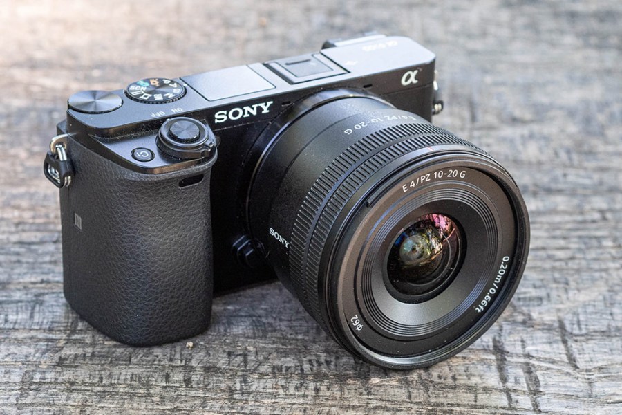 Recent E-mount lenses include the Sony E 10-20mm ultra-wide-angle zoom lens. Image Andy Westlake