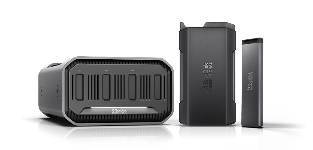 The SanDisk Professional PRO-BLADE family of products
