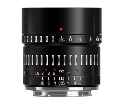 The TTArtisan 50mm F0.95 is now out in Sony E-mount and Fujifilm X-mount versions