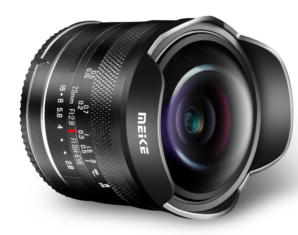 The number of multi-coated elements in the Meike 7.5mm F2.8 hasn't been revealed