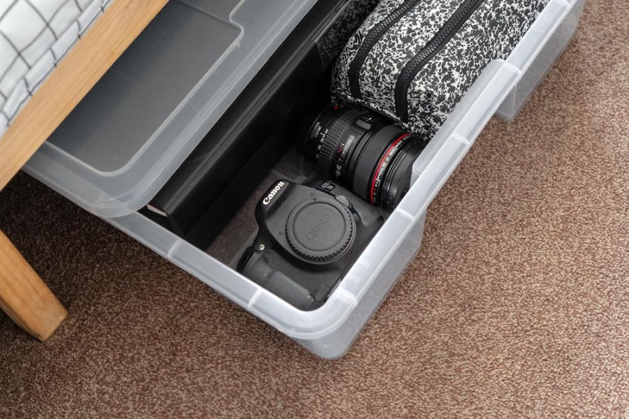 Unused cameras and photo gear may be under beds, in attics or in drawers