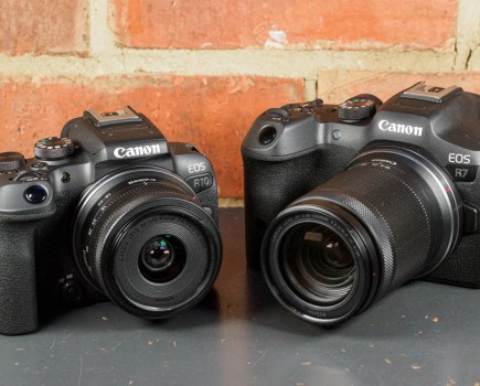 Canon EOS R10 R7 Side-by-side