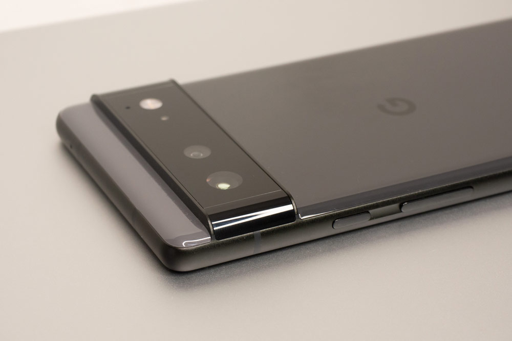Google Pixel 6 camera phone lens bar / bump