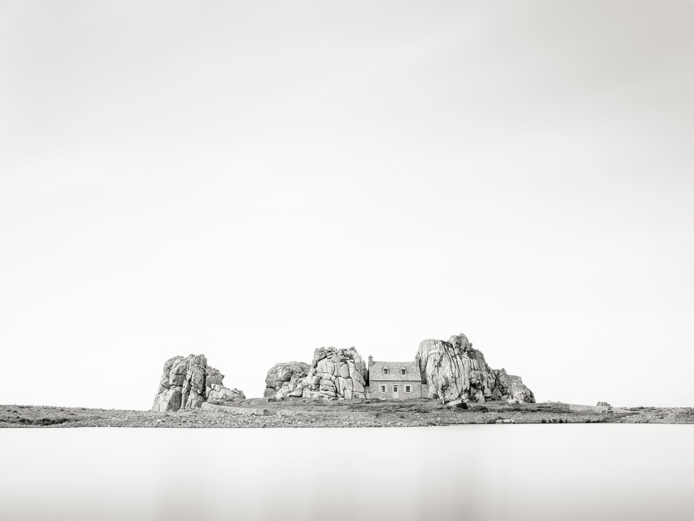 top locations for minimalist landscapes Brittany, France