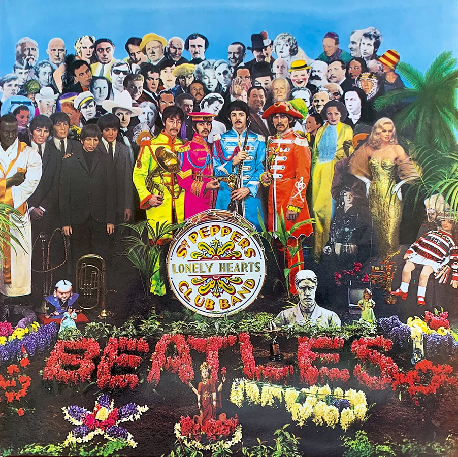 The Beatles album cover Sgt. Pepper's Lonely Hearts Club Band