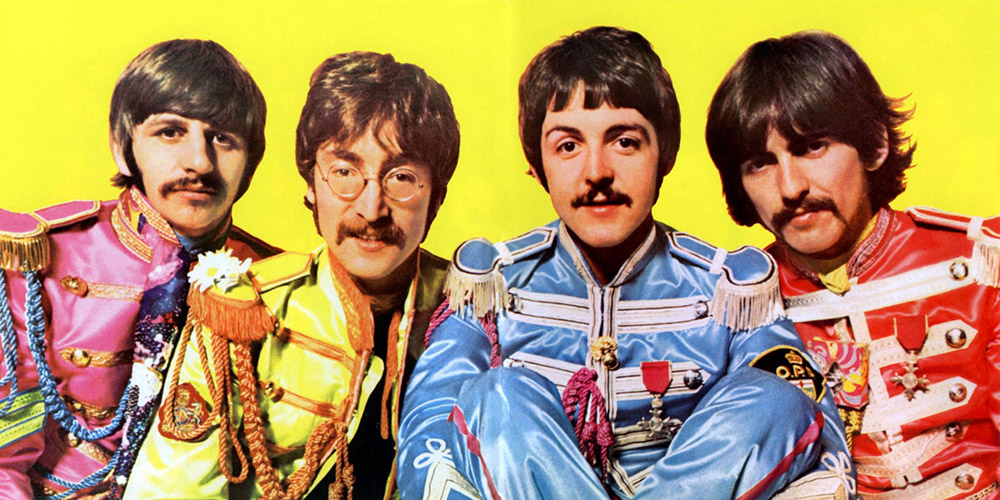 The inner-gatefold photograph of The Beatles in Sgt. Pepper's Lonely Hearts Club Band
