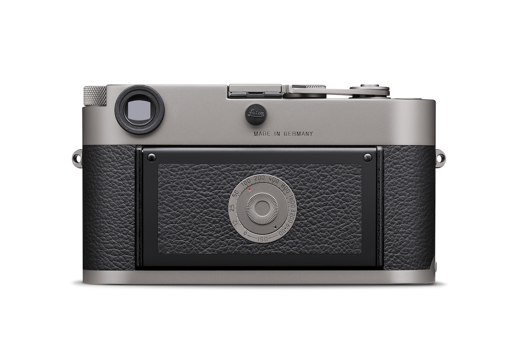 Back view of the Leica M-A 'Titan' set