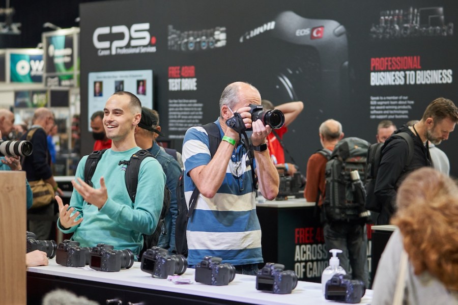 Busy stands at The Photography Show 2021