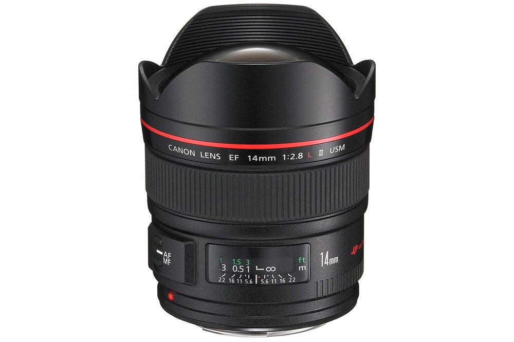 Canon EF 14mm f/2.8L II USM lens - this lens is now discontinued