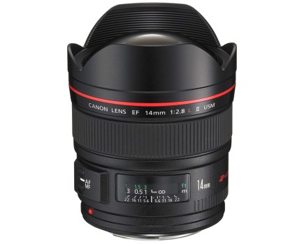 Canon EF 14mm f/2.8L II USM lens - this lens is now discontinued