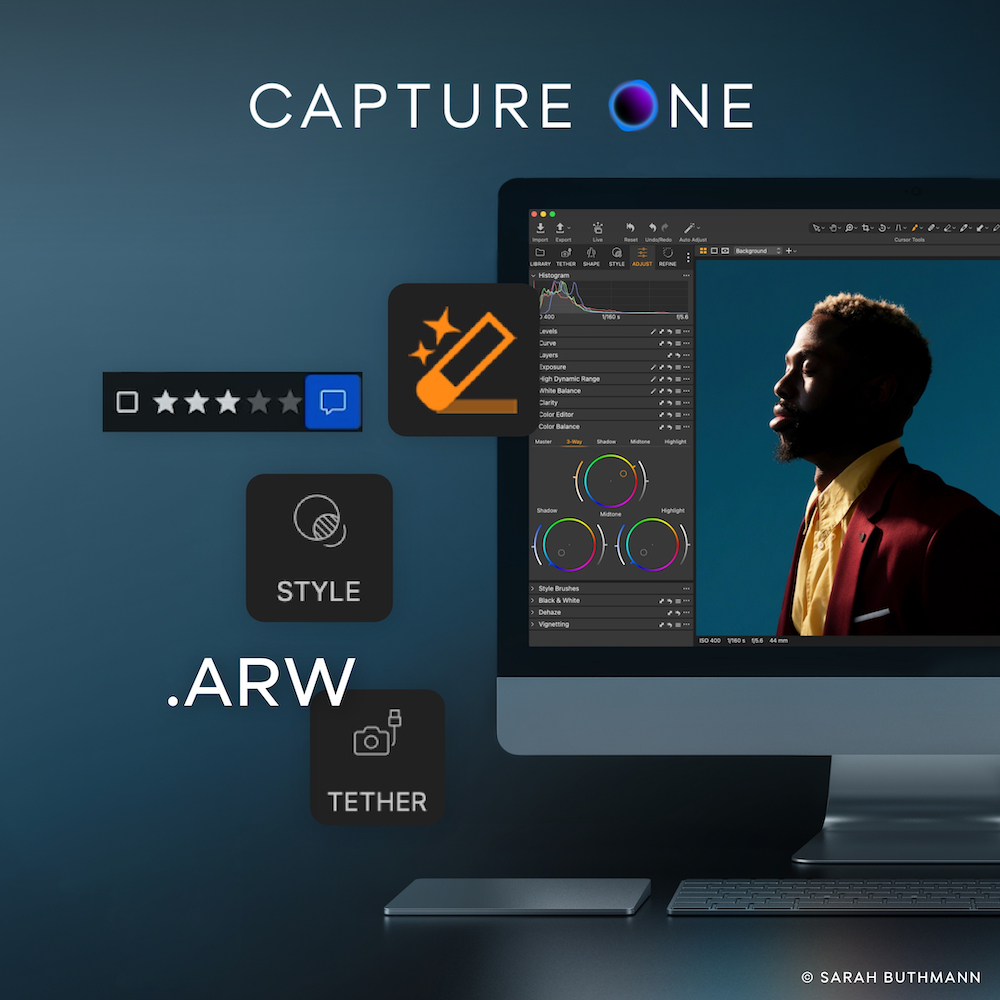Capture One Pro with tools