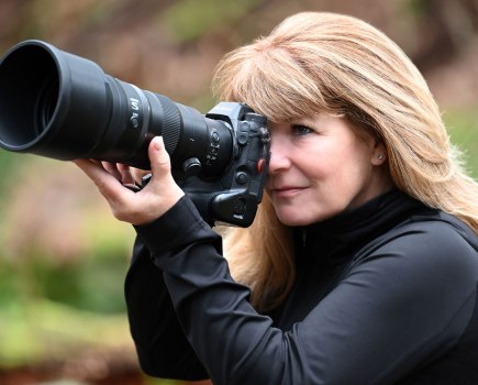 Nikon Nikkor Z 400mm f/4.5 VR S in use on the Nikon Z9