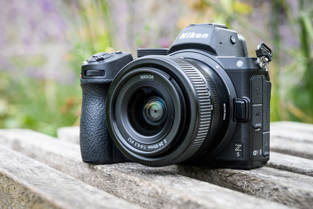 Nikon Z5 mirrorless camera with 24-50mm nikkor lens AW/AP