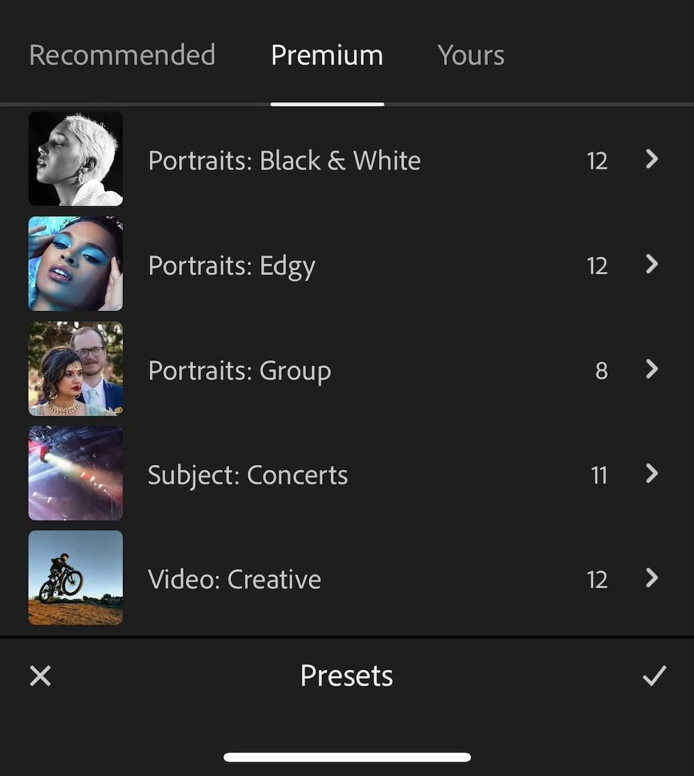 Premium Preset packs in Lightroom have been specially crafted by photographers