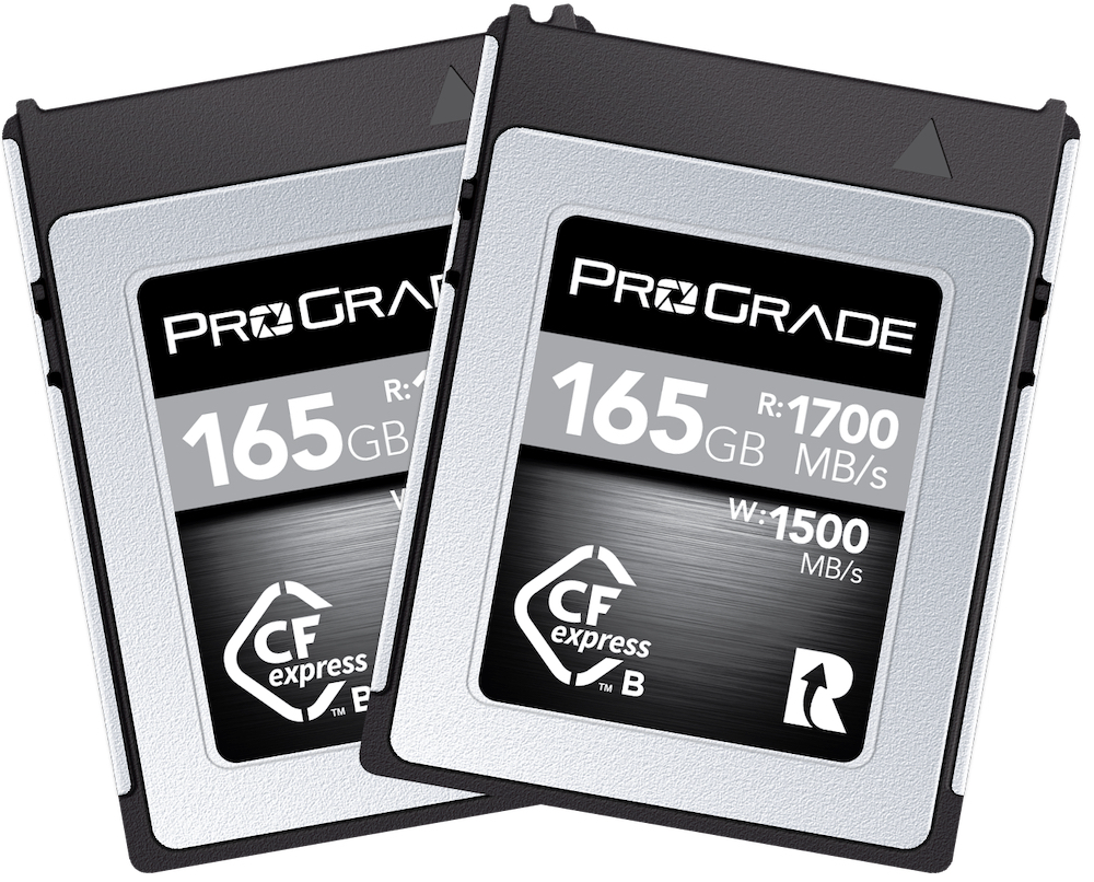 ProGrade unveils 165GB CFexpress Type B Cobalt card - Amateur