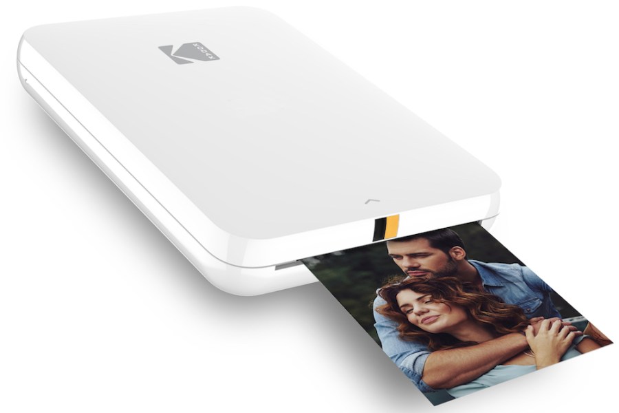 The new Kodak instant SLIM Printer produces 2x3-inch prints