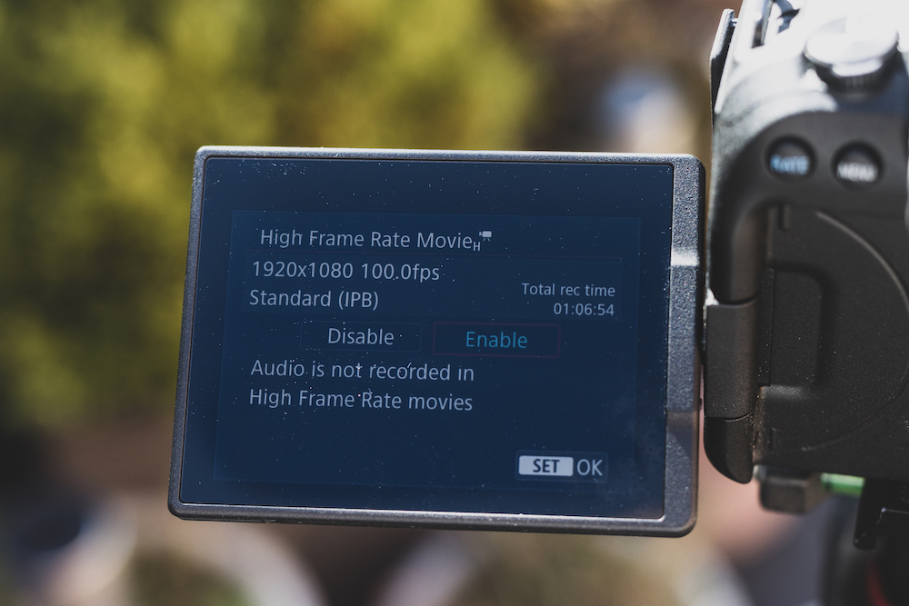 To avoid 'samey footage' you should mix up frames rates, especially to add slow-mo to sequences