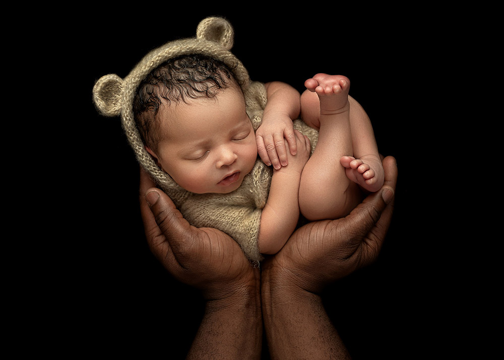 Maddy’s image won her Digital Newborn Photographer of the Year 2021 at The Newborn and Portrait Show. Image: Maddy Rogers photography career tips