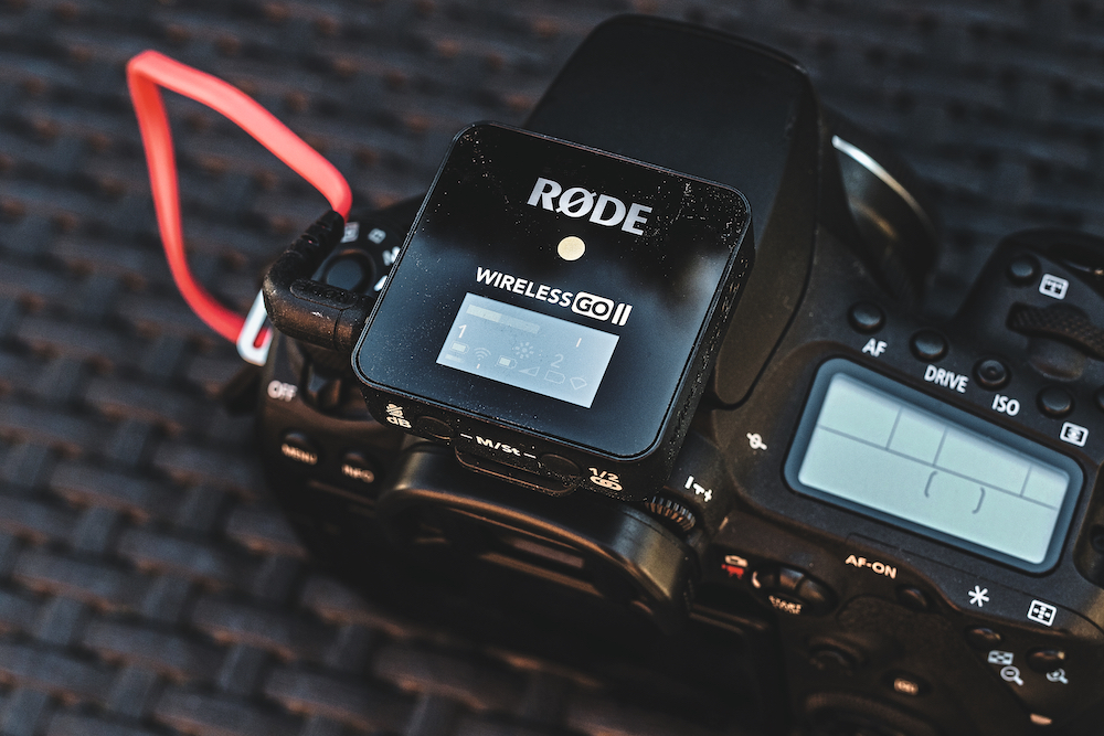 A wireless mic is a great add-on for anyone who is serious about shooting video