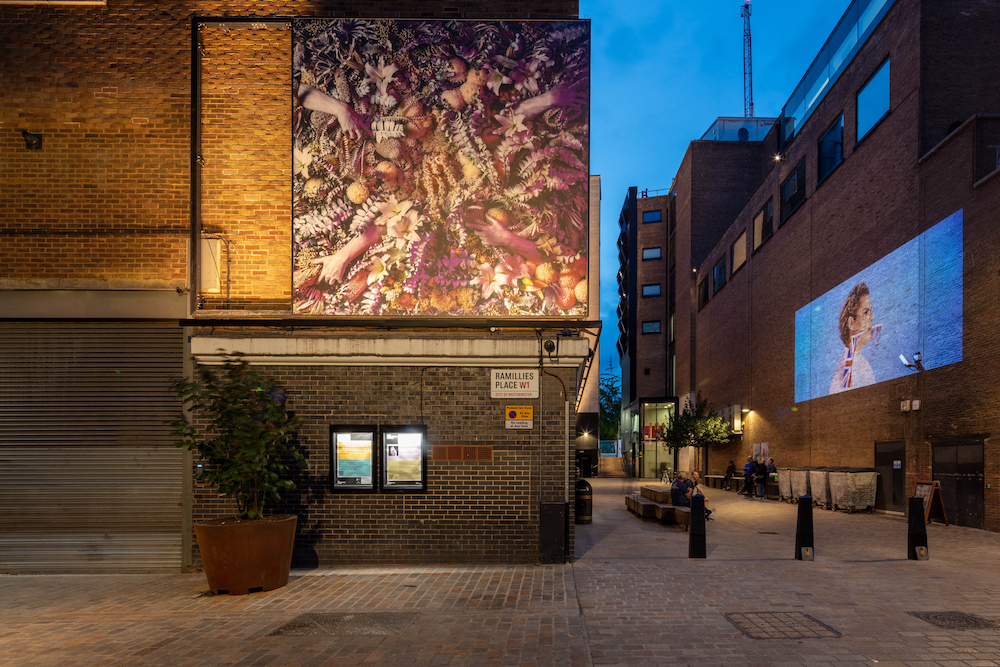 Displays in the Soho Photography Quarter, which opened in June 2022