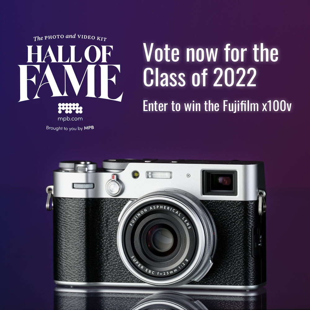 Every Kit Hall of Fame voter has the chance to win a Fujifilm X100V camera