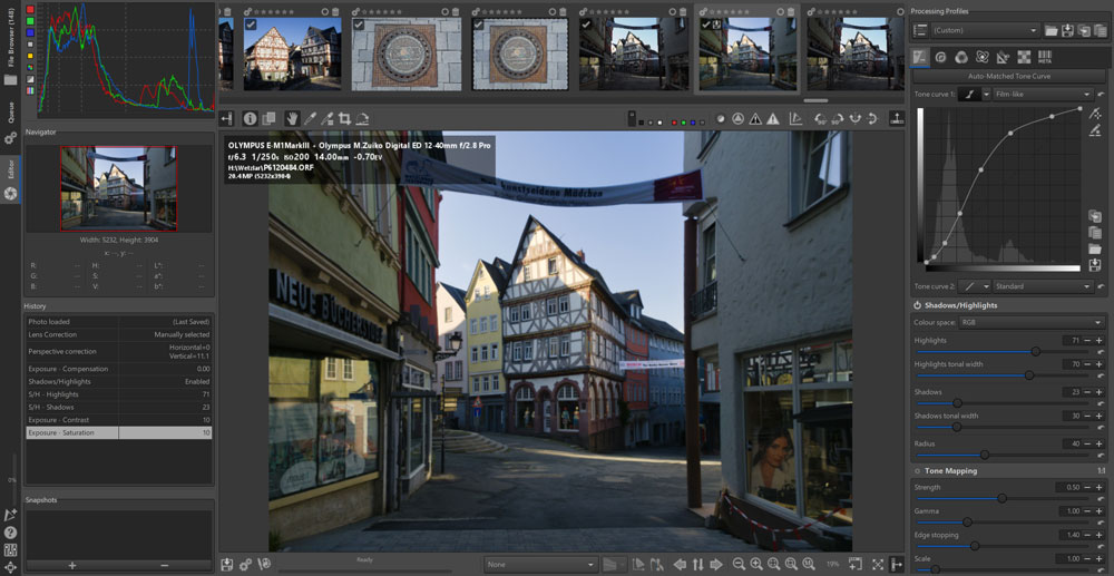 Raw Therapee: best free photo editing software for advanced raw processing