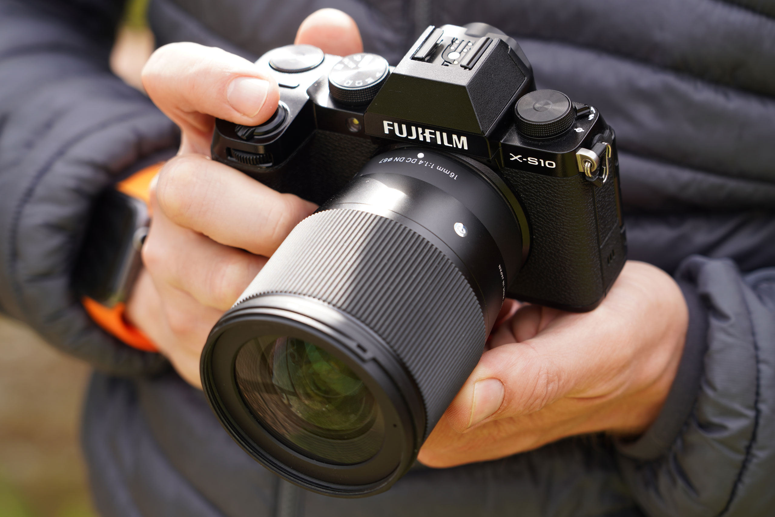 Fujifilm X-S10 Camera and Sigma 16mm F1.4 DC DN X Lens