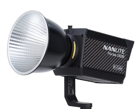 The Nanlite Forza 150B is a bi-colour LED light, primarily aimed at filmmakers