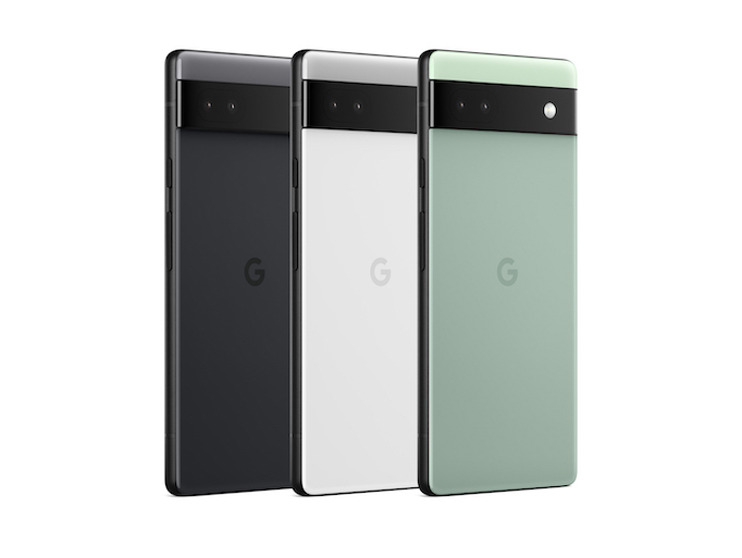 The Pixel 6a is available in a choice of three colours - Chalk, Charcoal or Sage