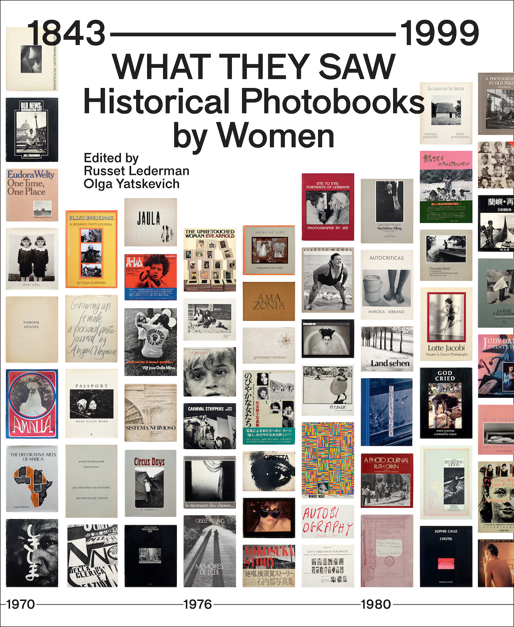The cover of What They Saw - Historical Photobooks by Women, 1843-1999 - winner of the 2022 Kraszna-Krausz Photography Book Award
