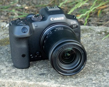 Canon EOS R7 with 18-150mm IS STM lens