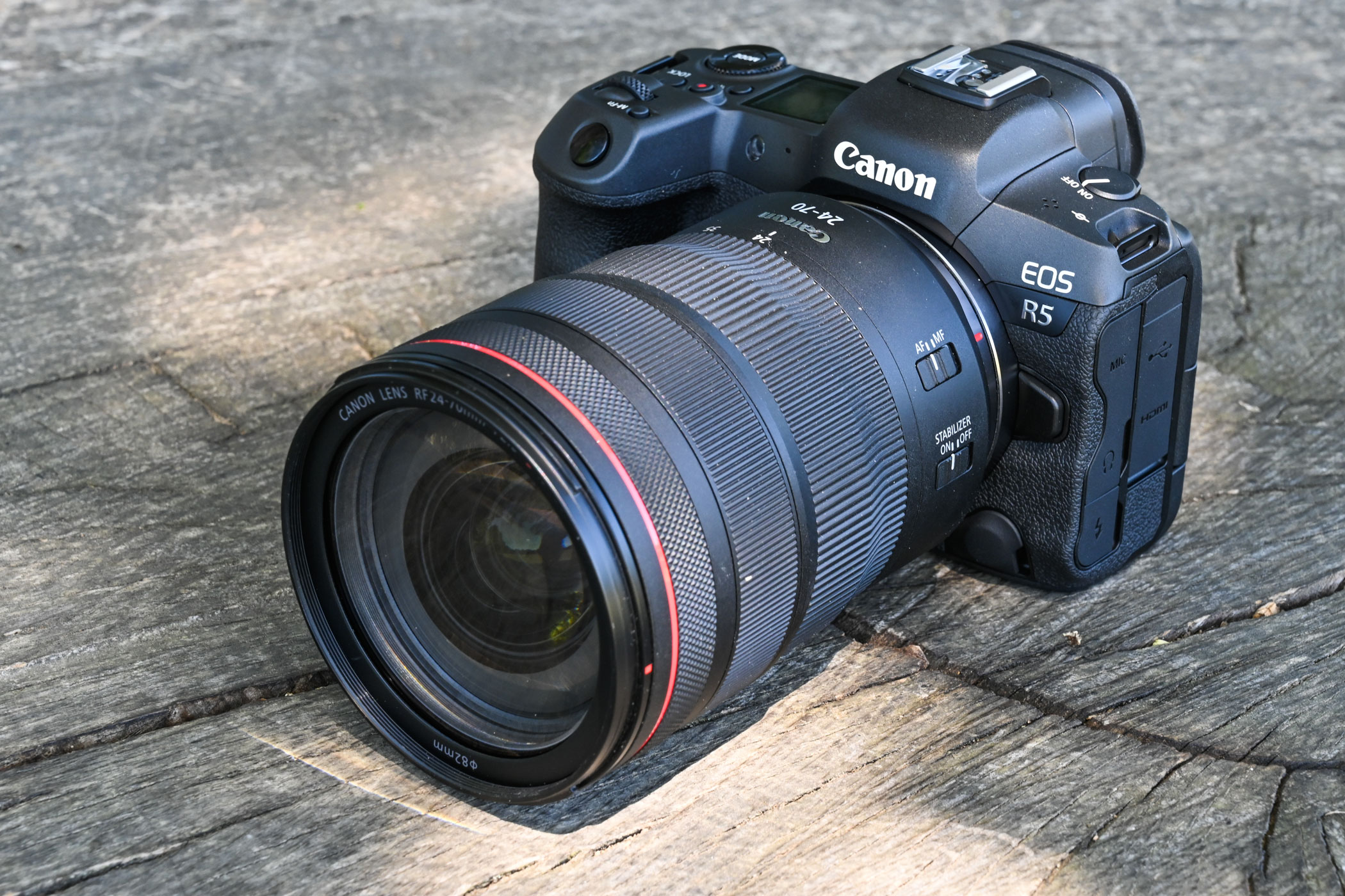 Canon claims that the IBIS provides up to 8 stops stabilisation with selected lenses