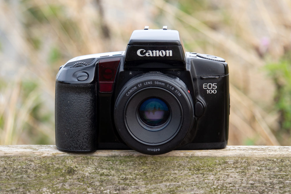 Canon EOS 100 with Canon EF 50mm f1.8 STM lens, photo: Joshua Waller