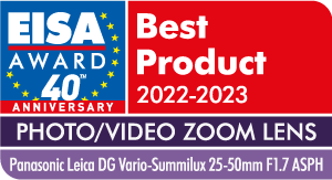 EISA Awards 2022-2023 Panasonic Leica DG 25-50mm F1.7 ASPH