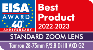 EISA Awards 2022-2023 Tamron 28-75mm F/2.8 Di III VXD G2