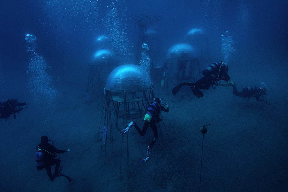 Nemo's Garden under photograph by Giacomo d'Orlando