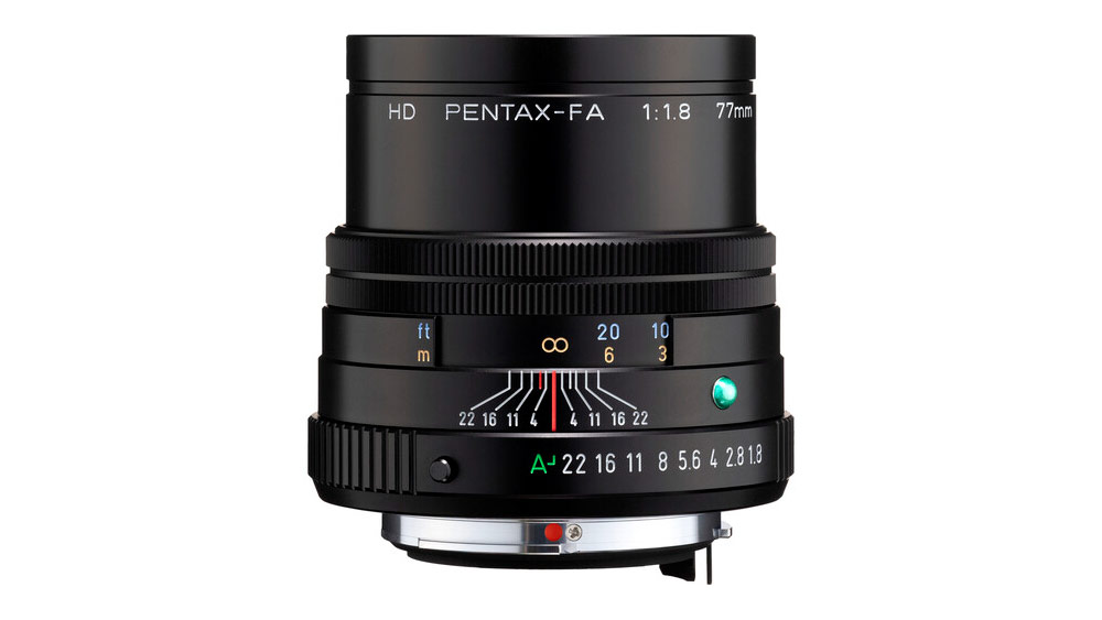 HD Pentax-FA 77mm f/1.8 Limited lens