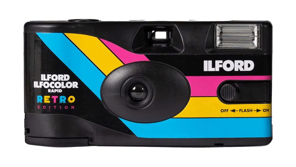 Ilford Rapid Retro disposable film camera