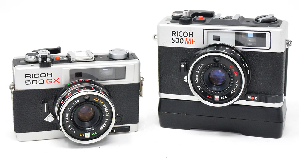 Ricoh 500GX and the 500ME 