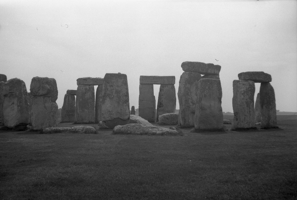 Stonehenge captured on kodak bellows camera