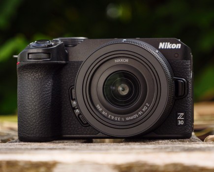 The Nikon Z30 with 16-50mm lens. Image: Tim Coleman