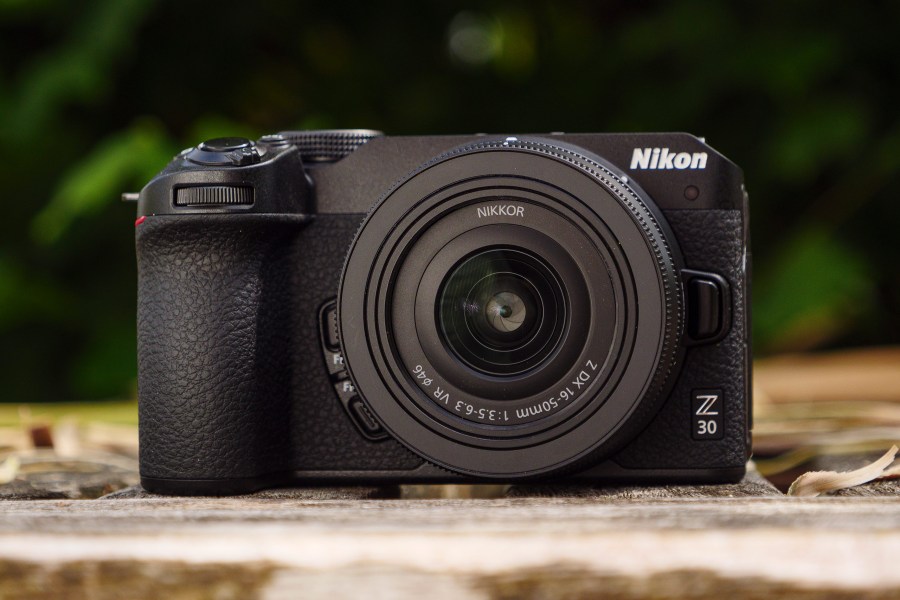 The Nikon Z30 with 16-50mm lens. Image: Tim Coleman