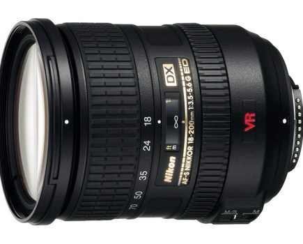 Nikon AF-S Nikkor 18-200mm f3.5-5.6 G ED VR lens - now discontinued