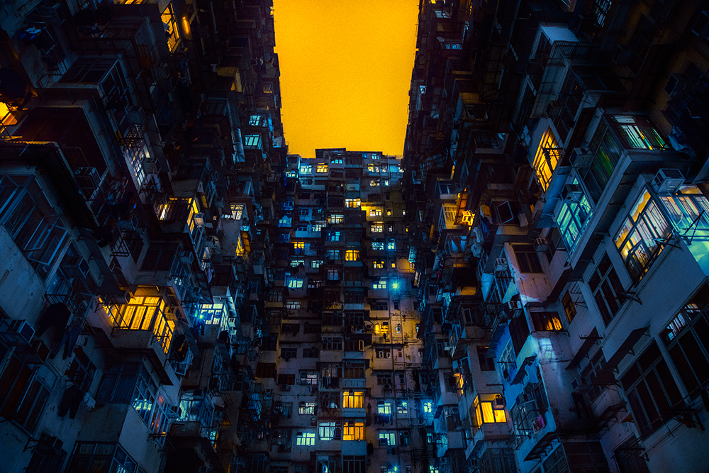  HK Mansions, Hong Kong – the image that features on the ‘Volume Edition’ cover of the After Dark book by liam wong