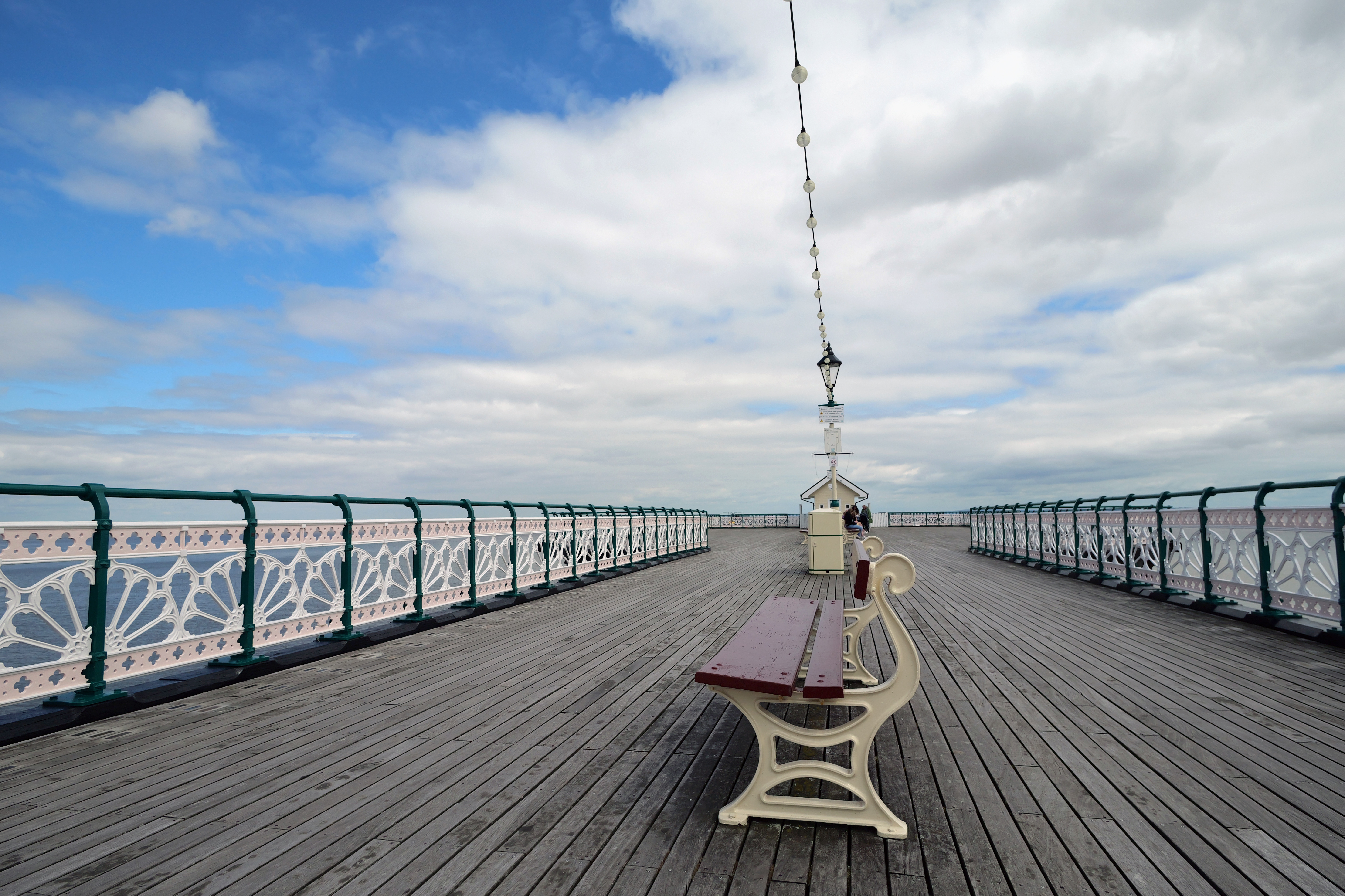 On the pier, 1/2000s, f/4, ISO100, 9mm, Panasonic Lumix GH6, Levels adjusted, Amy Davies