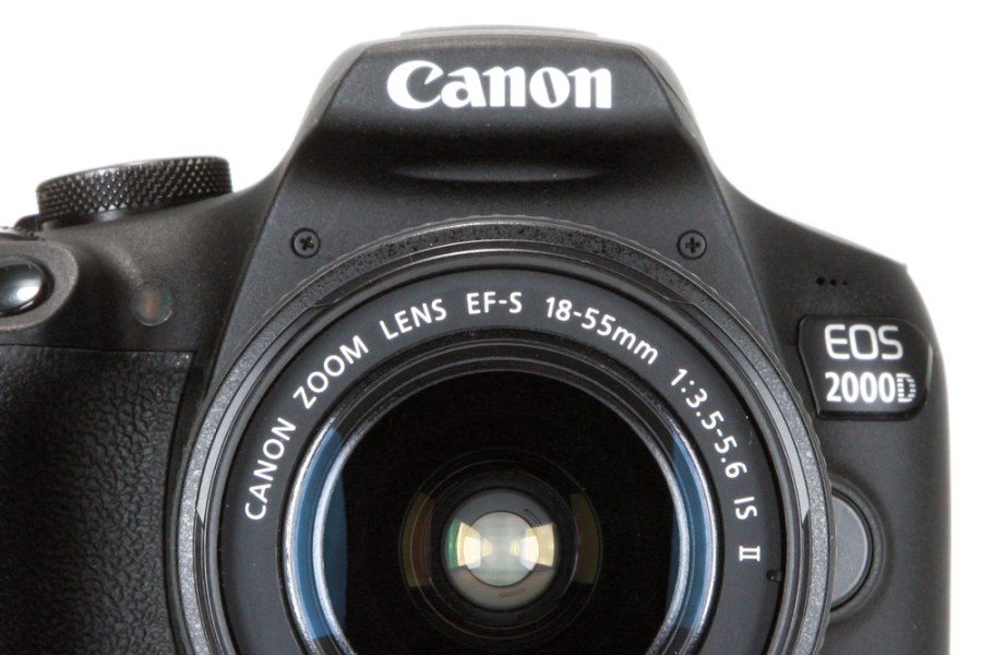 Canon EOS 2000D with 18-55mm lens