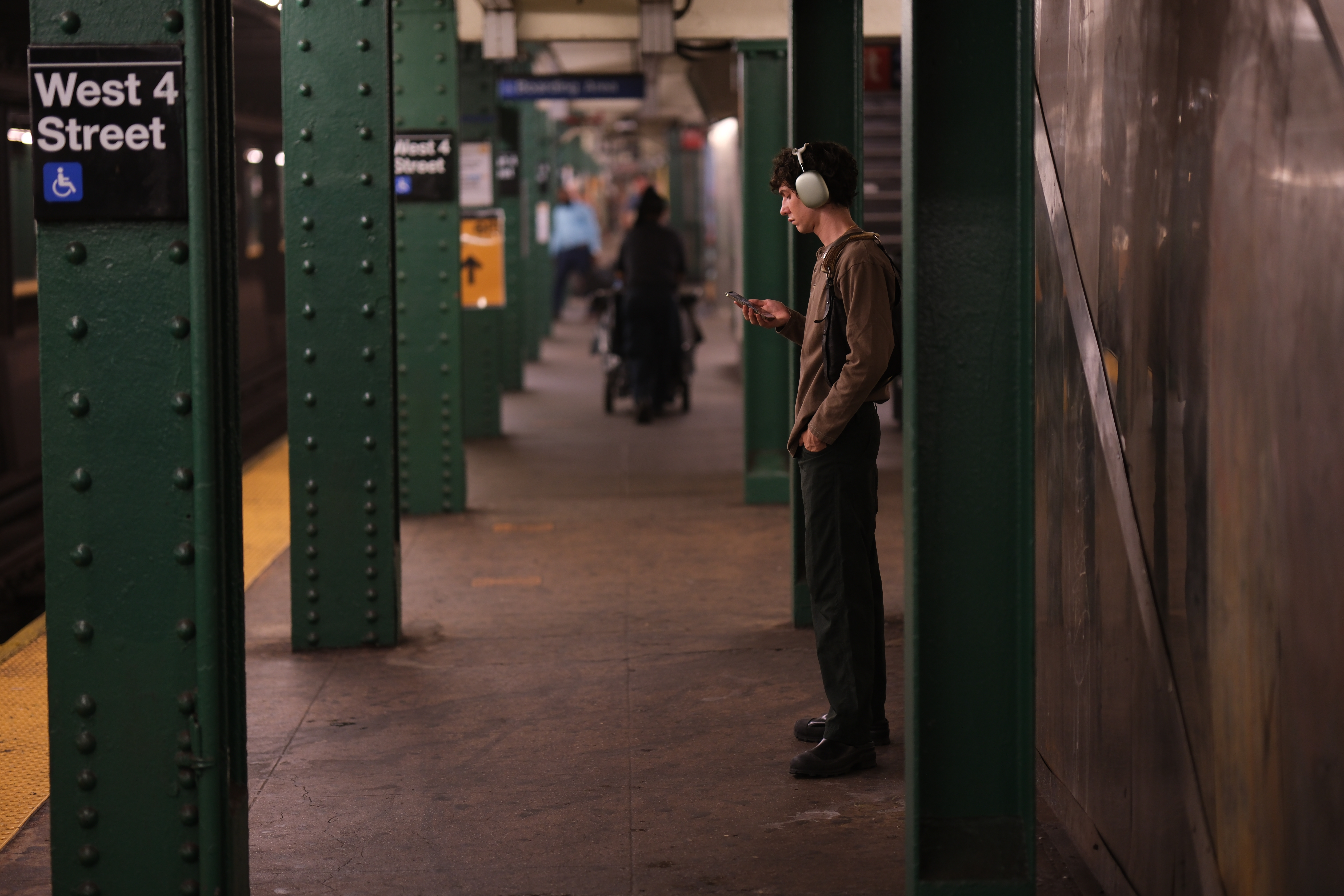 West 4 Street Subway station, taken with X-H2, 1/85s, f/1.2, ISO250, 56mm, Joshua Waller